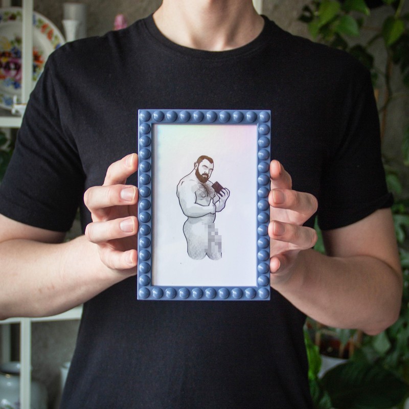 HOLOGRAFICZNY MINI PLAKAT - BIG BOY