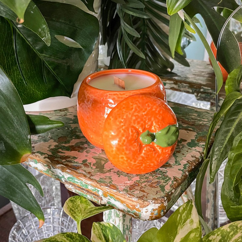 POMARAŃCZA I BERGAMOTKA - ŚWIECA SOJOWA