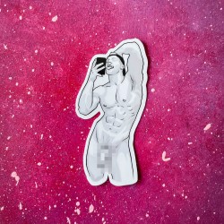 KINKY STICKER - BRAT