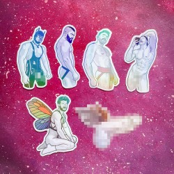 KINKY STICKERS - ZESTAW 6...