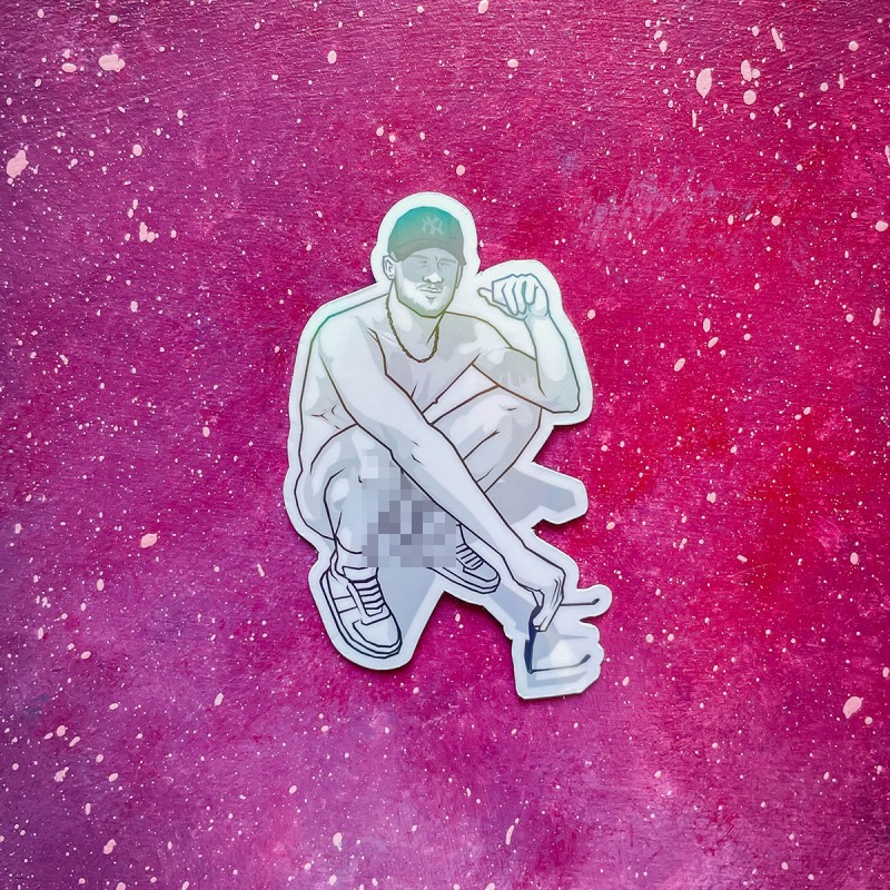 KINKY STICKER - SQUAT