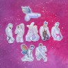 KINKY STICKERS - ZESTAW 8 NAKLEJEK