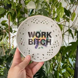 KINKY PLATE - WORK BITCH