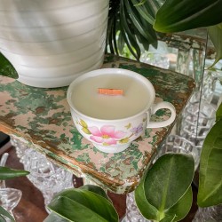 GERANIUM, RÓŻA I MIĘTA - ŚWIECA SOJOWA