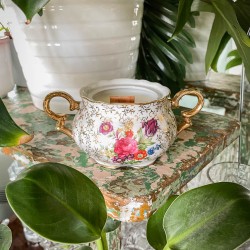 MALINA, RÓŻA I BIAŁE PIŻMO - ŚWIECA SOJOWA