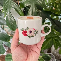 RÓŻANE WINO MUSUJĄCE - ŚWIECA SOJOWA