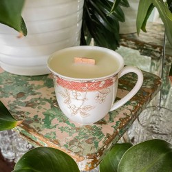 BERGAMOTKA I CEDR - ŚWIECA SOJOWA