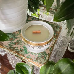 SZAŁWIA I PACZULA - ŚWIECA SOJOWA