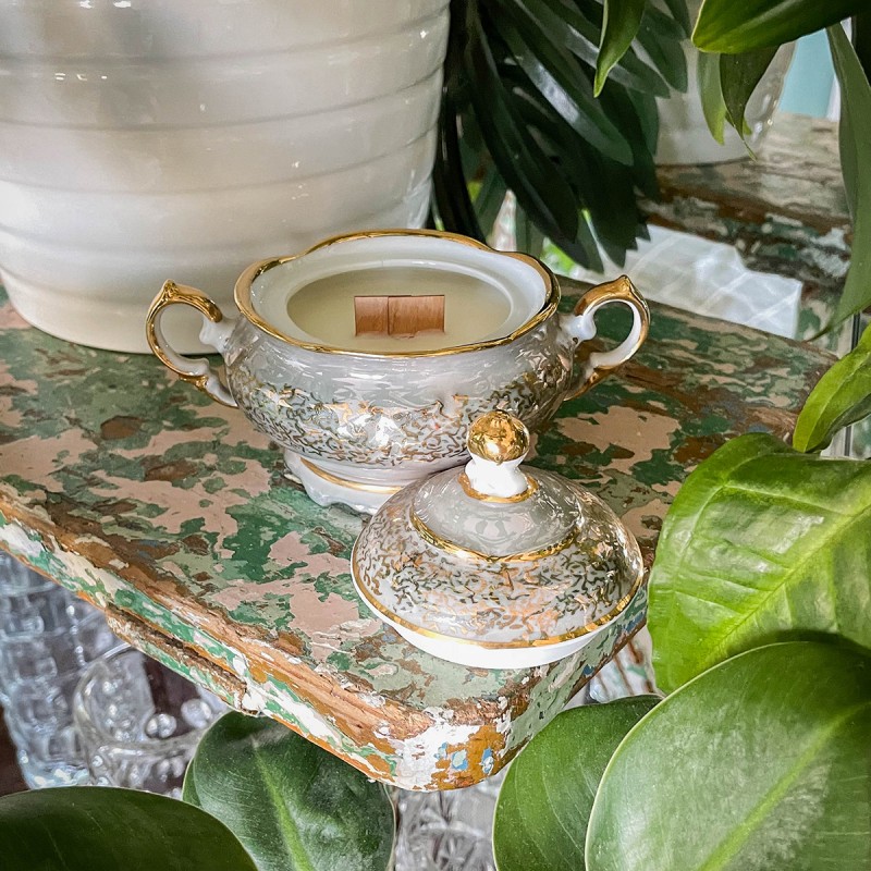 AMBRA, CEDR I GAŁKA MUSZKATAŁOWA - ŚWIECA SOJOWA