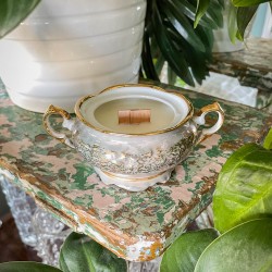 AMBRA, CEDR I GAŁKA MUSZKATAŁOWA - ŚWIECA SOJOWA