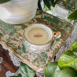 AMBRA, CEDR I GAŁKA MUSZKATAŁOWA - ŚWIECA SOJOWA