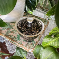 CZARNY BURSZTYN - ŚWIECA SOJOWA