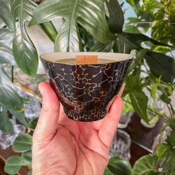 CZARNY BURSZTYN - ŚWIECA SOJOWA