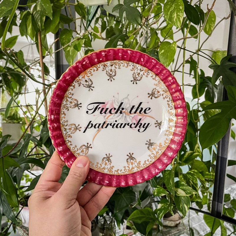 KINKY PLATE - FUCK THE PATRIARCHY