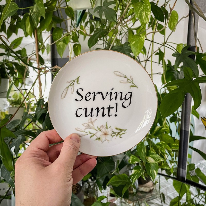 KINKY PLATE - SERVING