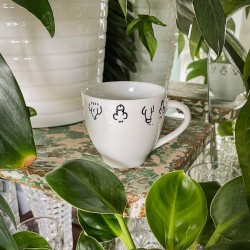 KINKY CUP - FILIŻANKA ZE SPODKIEM