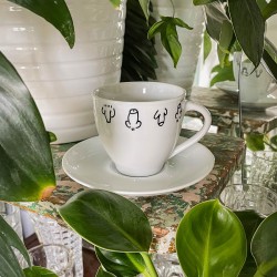 KINKY CUP - FILIŻANKA ZE SPODKIEM