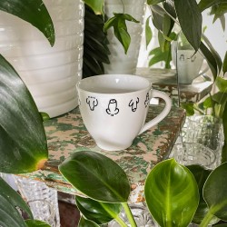 KINKY CUP - FILIŻANKA ZE SPODKIEM