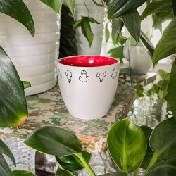 KINKY CUP - DUŻA FILIŻANKA ZE SPODKIEM