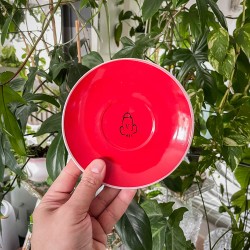 KINKY CUP - DUŻA FILIŻANKA ZE SPODKIEM