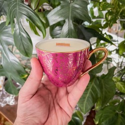 RABARBAR - ŚWIECA SOJOWA