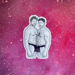 KINKY STICKER - LOVERS - 2...