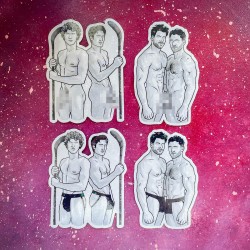 KINKY STICKERS - ZESTAW 4...