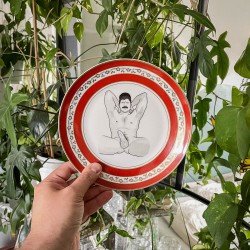 KINKY PLATE - MOUSTACHE 2