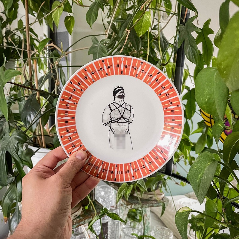 KINKY PLATE - BONDAGE