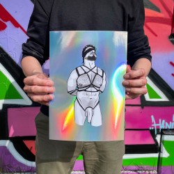 PLAKAT BONDAGE - HOLO
