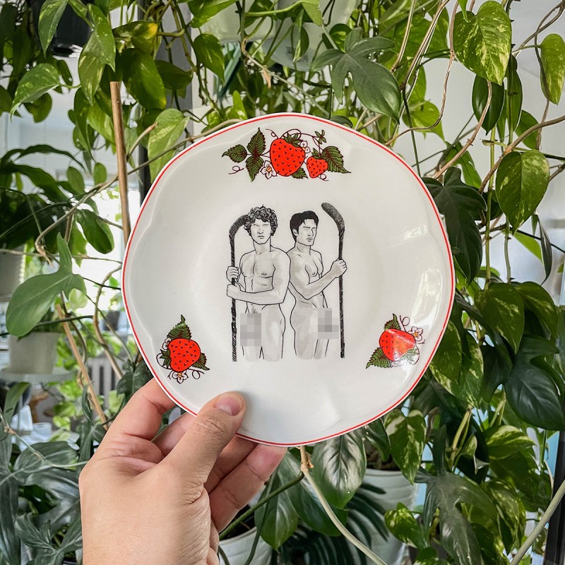 KINKY PLATE - RIVALS - NAKED