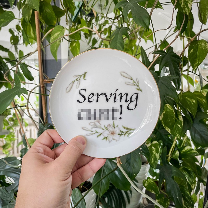 KINKY PLATE - SERVING