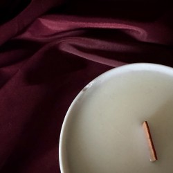 RUMIANEK I POLNE KWIATY - ŚWIECA SOJOWA