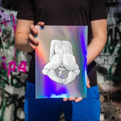 PLAKAT ASS & SOCKS - HOLO